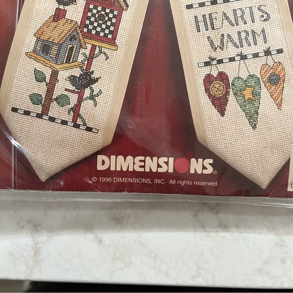 NWT Debbie Mumm Bows Where Friends Meet Counted Cross Stitch Kit - Picture 10 of 14